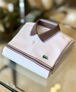 Men’s Business Casual Logo Button Short Sleeve