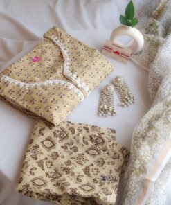 Prakriti Kamal Delight Suit Set - Doriya
