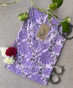 "Paridhi" Buttoned Cotton Kurta
