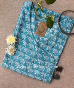"Aanandi" Angrakha Cotton kurta - Big Size