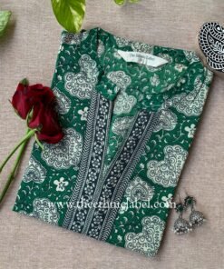 "Nagma" Bagru Cotton kurta