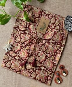 "Suri" Hand Block Printed Tassel Cotton kurta - Big Size