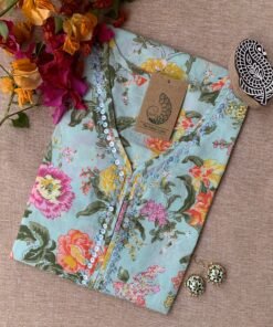 "Aanchal" Hand Work Cotton kurta