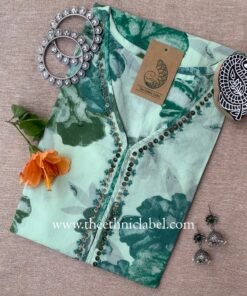 "Shivani" Hand Work Cotton kurta