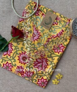 "Surajmukhi" Hand Work Embellished Cotton kurta