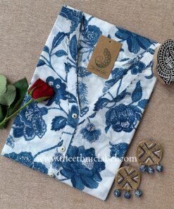 "Vaayu" Kantha Cotton kurta
