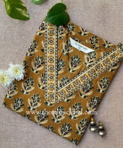 "Gunjal" Hand Block Printed Cotton kurta