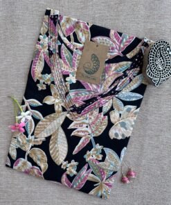 Aanya Floral Hand Block Printed Cotton kurta