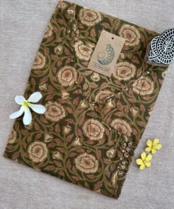 Hayat Hand Block Printed Cotton Kurta