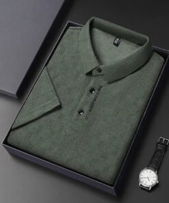 Men's Fashionable Breathable Comfortable Versatile Polo T-Shirt