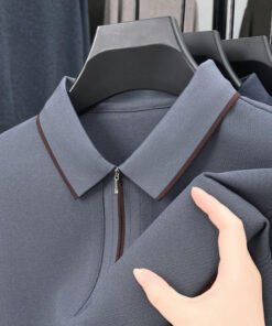 striped light luxury high design top casual T-shirt