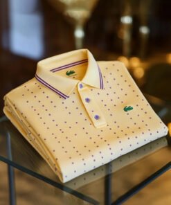 Men’s Classic Business Logo Button Short Sleeve