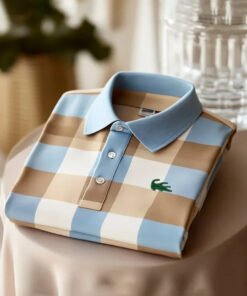 Men’s Classic Business Logo Button Short Sleeve