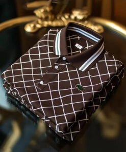Balltoy Men’s Classic Business Logo Button Short Sleeve Shirt