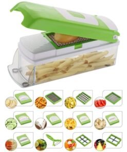 Kitchendesigner Multi-Purpose Vegetable and Fruit Chopper, Fruit Grater, Slicer Dicer, Chipper, Peeler | Hand Chopper, Cutter | Kitchen Accessories