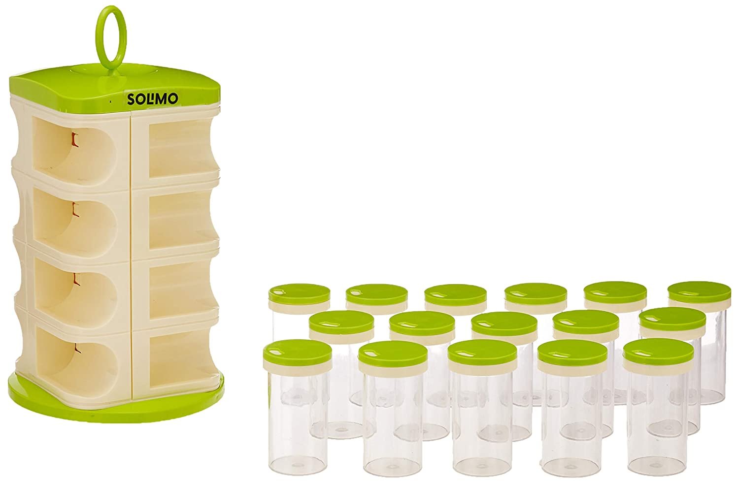 Revolving Spice Rack set (16 pieces) - Image 3