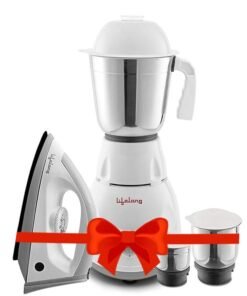 Lifelong PowerPro 500 Watt 3 Jar Mixer Grinder and 1100 Watt Dry Iron and mixer grinder