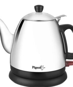 Pigeon by Stovekraft Swell Electric Kettle with Stainless Steel Body, 0.7 Litre Boiler for Water, Instant Noodles, Soup etc