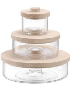 These Chic Glass Storage Containers