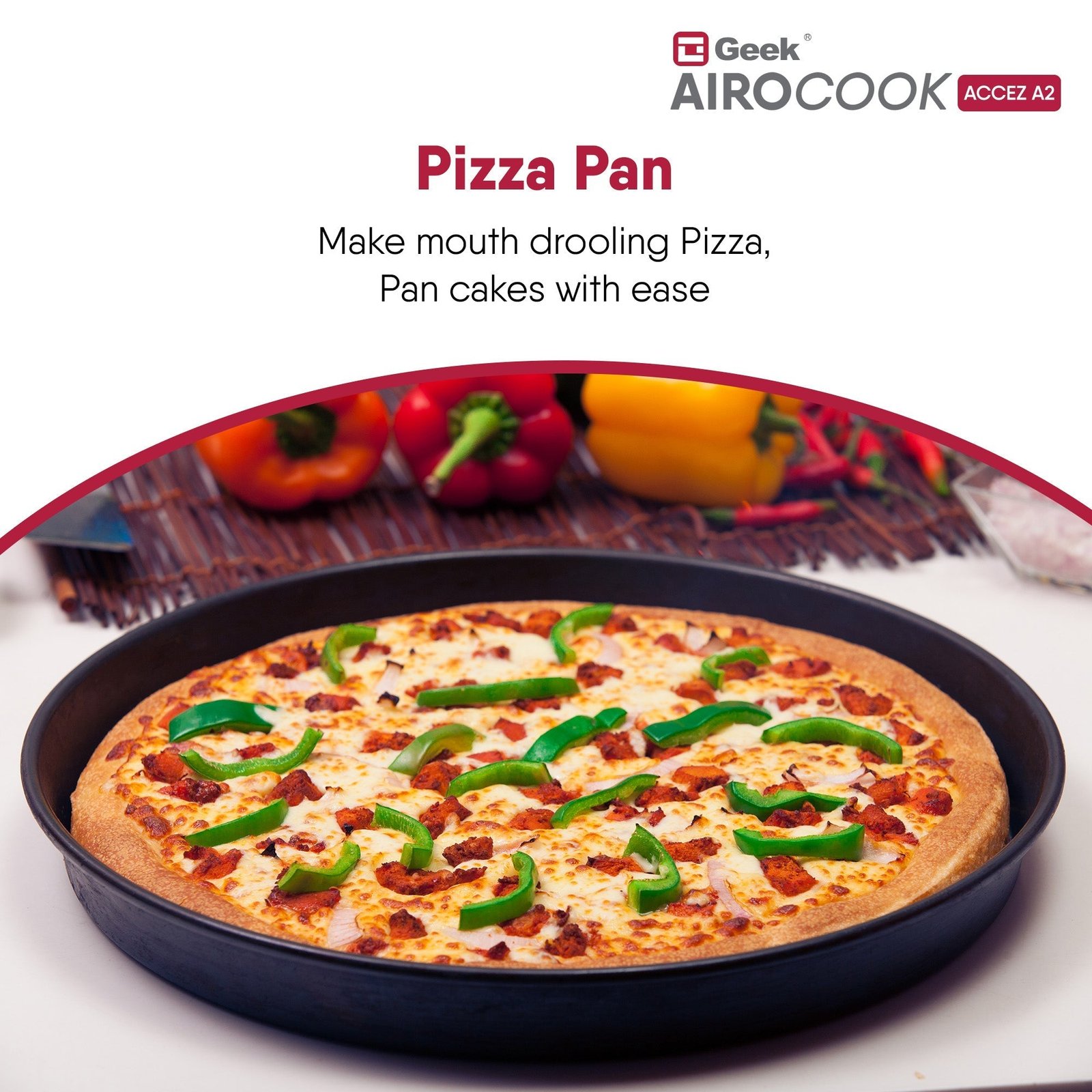 Airocook Accez A2 Air Fryer/Air Fryer Oven Accessories Kit - Image 5
