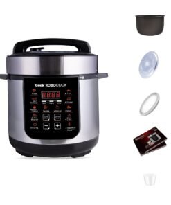 Robocook Zest 3 Litre Electric Pressure Cooker | Non–Stick Pot